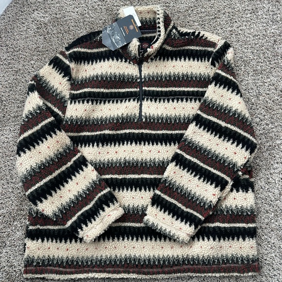 Mountain And Isles Tops - Cozy Striped Women's Pullover